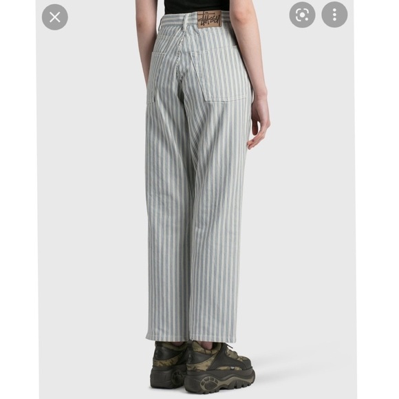 Stussy Stripe Big OL' Jeans - Picture 3 of 5